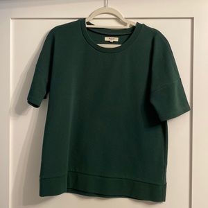 Madewell - Hunter Green Ribbed T-Shirt